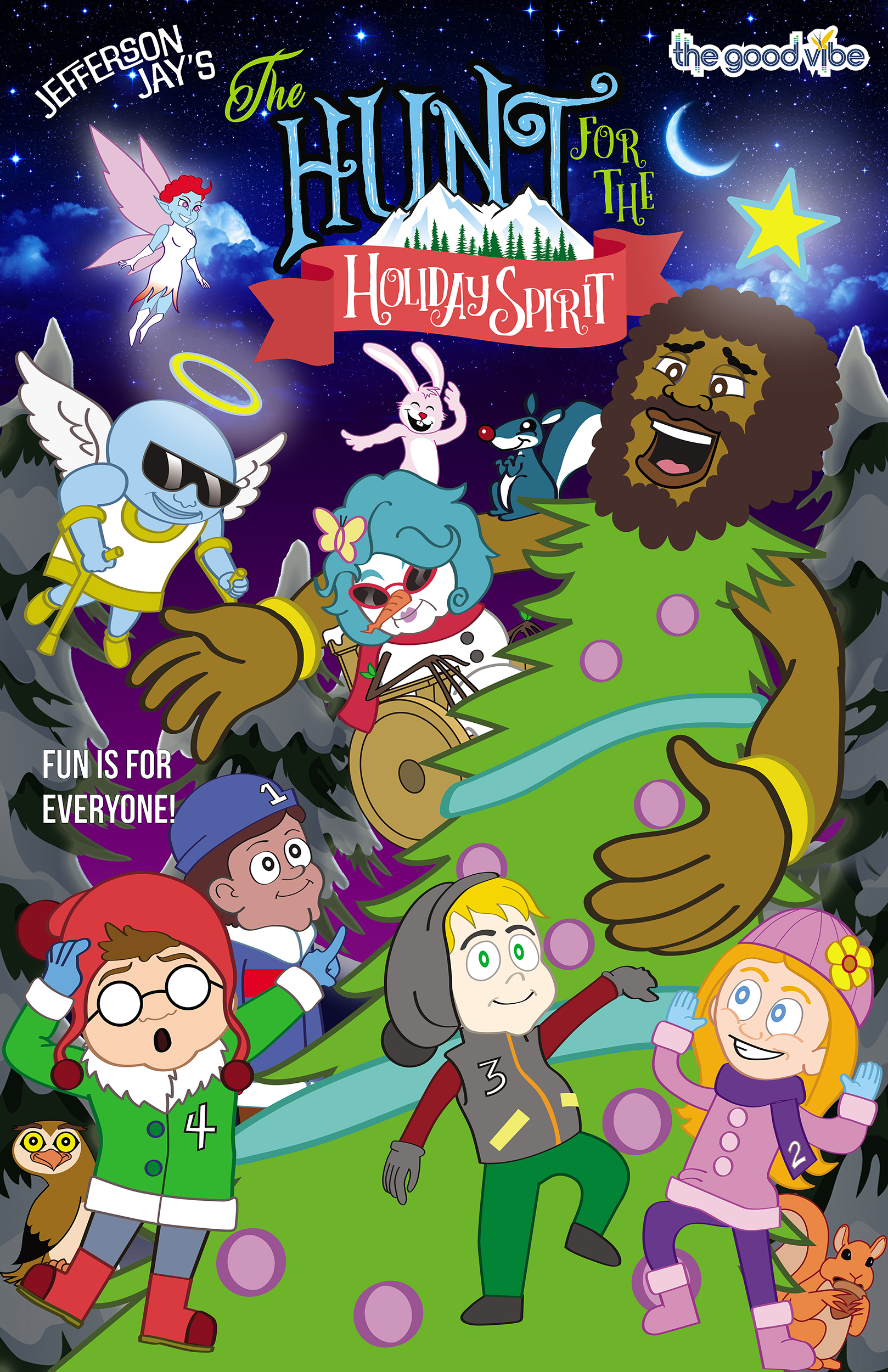 Hunt for the Holiday Spirit Poster
